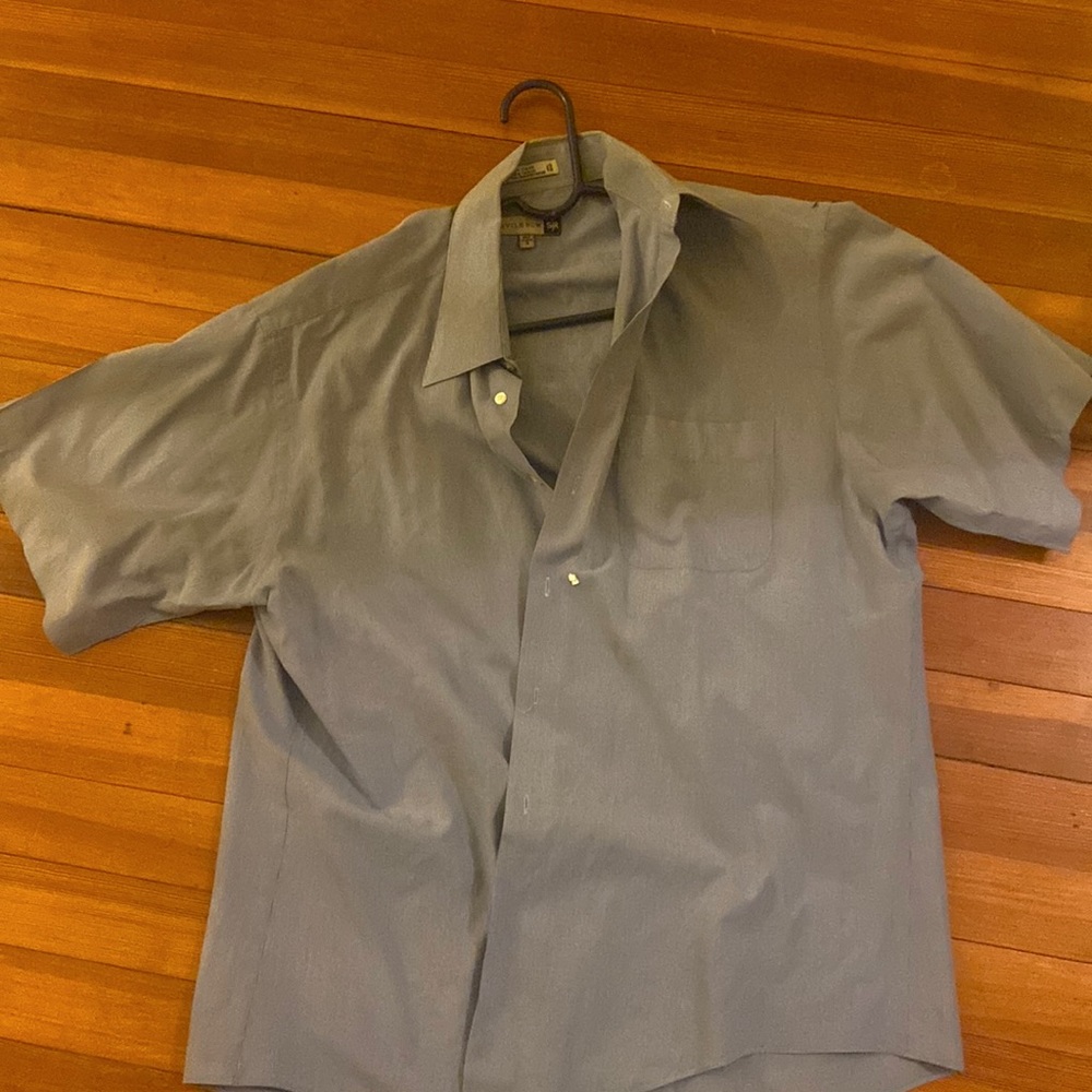 Savile Row size 16 button down shirt
